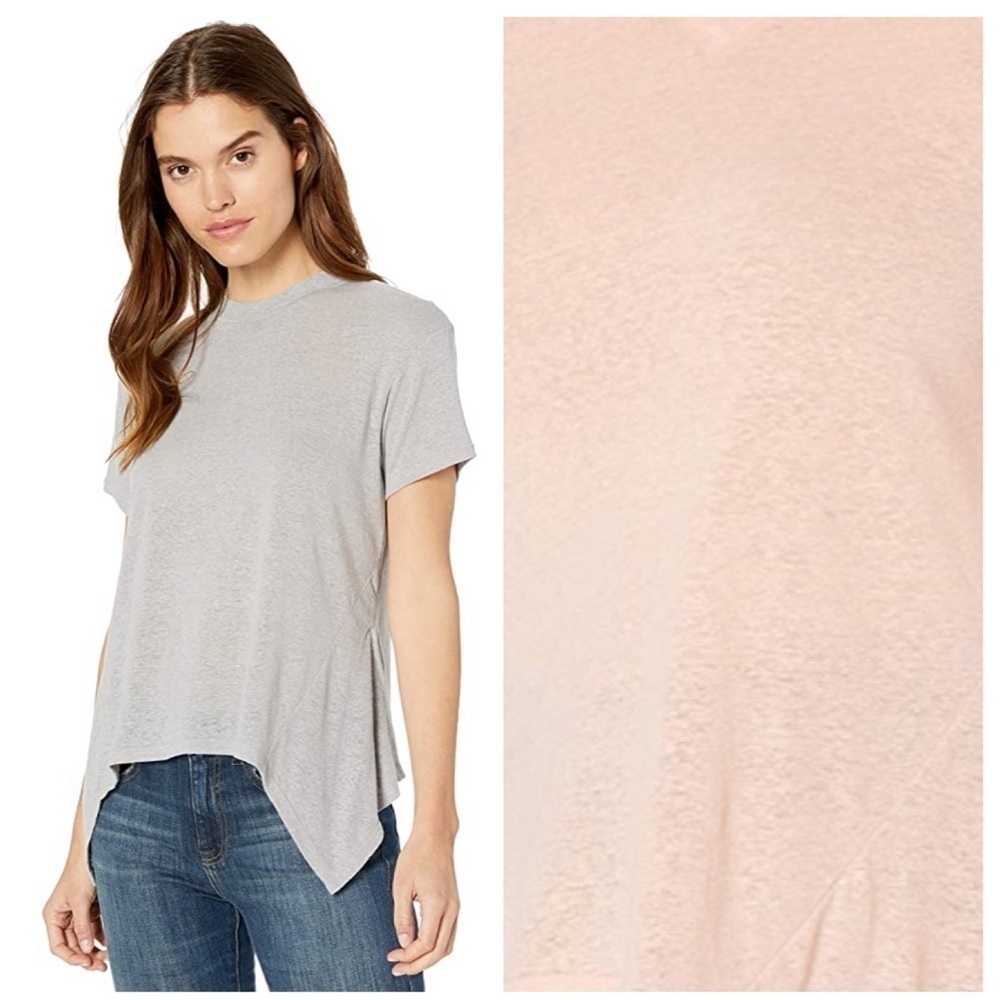 NEW Jessica Simpson Tamie sharkbite hem top